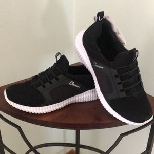 NEW 👟Skechers SPORT Emeri Black Memory-Foam Shoes